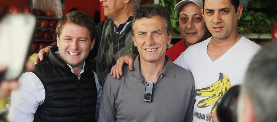 Alex Campbell recibió a Mauricio Macri en San Fernando