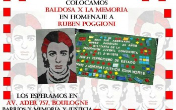 Baldosas por la Memoria