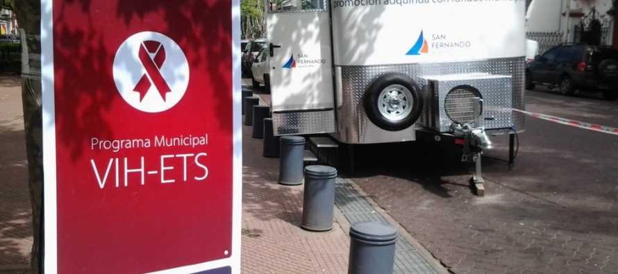 Operativo de prevención y promoción de la salud en Plaza Mitre