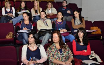 Los coordinadores del área de educación recibieron una capacitación sobre asistencia social