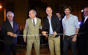 Se inauguró un centro deportivo para los empleados de comercio