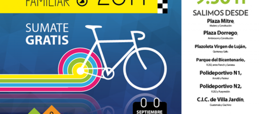 Bicicleteada Familiar 2014