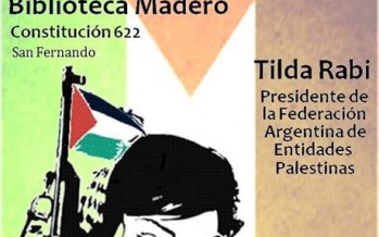 Palestina, charla y exposición