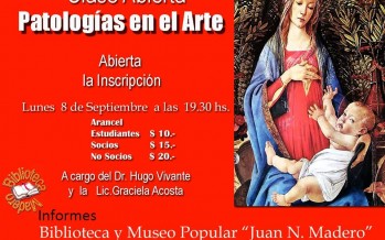 Clase Abierta: Patologías en el arte