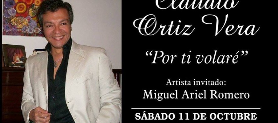 Claudio Ortiz Vera: “Por ti volaré”