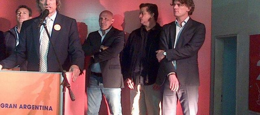 Gastón D´Aquino inauguró local de Scioli en San Fernando