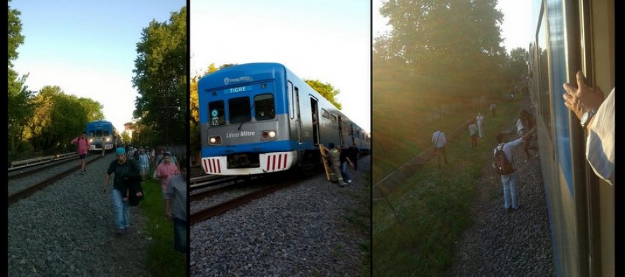 Nuevo descarrilamiento en el Tren Mitre