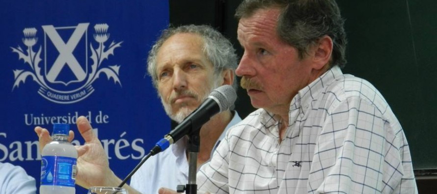 Juan Carr y Boy Olmi brindaron una charla en la Universidad de San Andrés