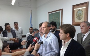 Santiago Aparicio: “No queremos tener que pensar que el reclamo es por un negocio de fondo”
