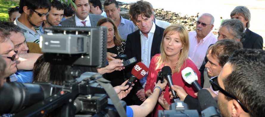 La ministra de Gobierno visitó San Fernando por el conflicto sobre la costanera municipal