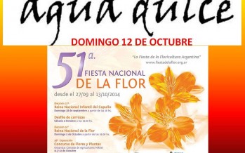 Agua Dulce en la Fiesta Nacional de la Flor