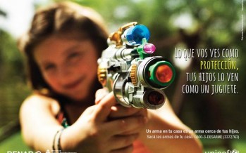 El RENAR Y UNICEF lanzan campaña por el desarme