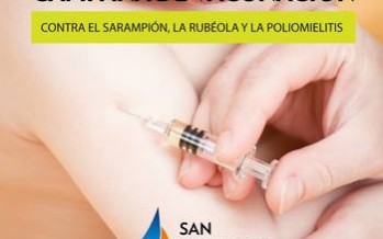 «Campaña de Vacunación” contra el sarampión, la rubeola y la poliomielitis