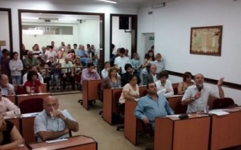 Sesión caliente en el Concejo Deliberante