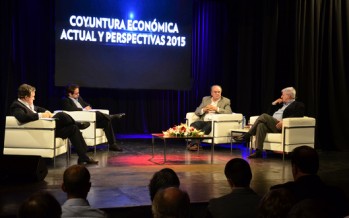 Peirano, M. Lavagna y de Mendiguren disertaron en el Martinelli sobre la situación económica