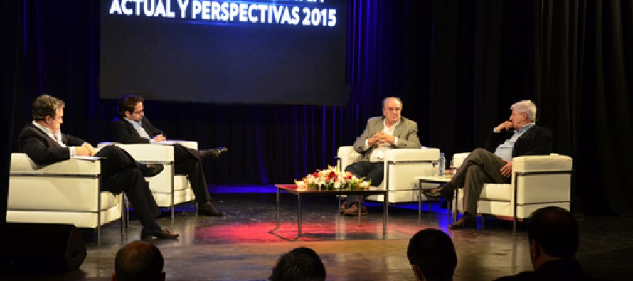Peirano, M. Lavagna y de Mendiguren disertaron en el Martinelli sobre la situación económica