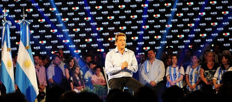 A un año del triunfo electoral, Andreotti participó de los festejos en Tigre