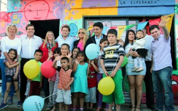 Se inauguró un merendero en el barrio Villa Jardín