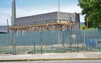 La construcción de la nueva Posta Policial de Av. Avellaneda y Acceso se encuentra en pleno avance