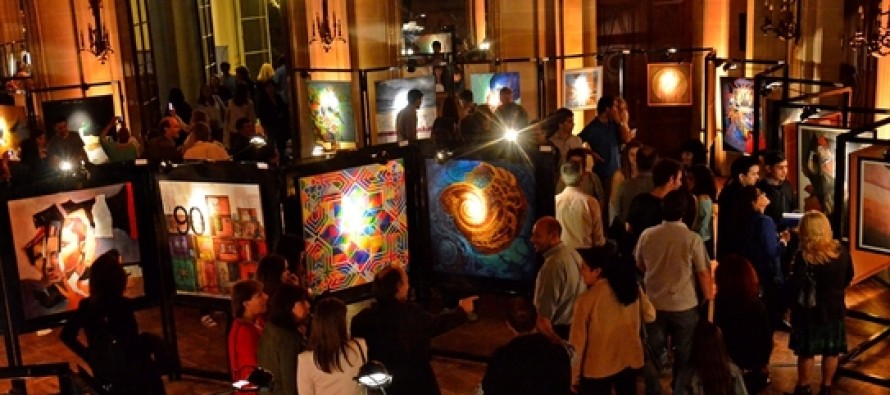 Se inauguró la muestra en el Salón Primavera del Palacio Sans Souci