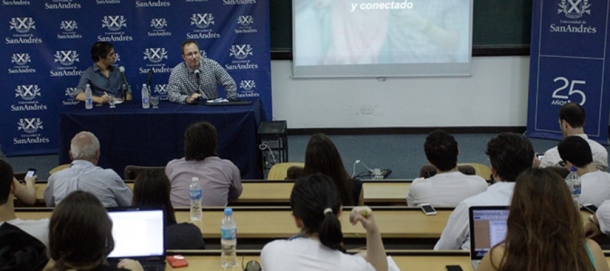 El director de Facebook brindó una charla en la Universidad de San Andrés