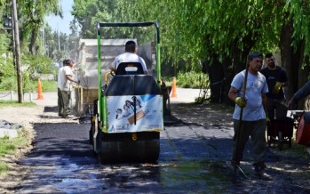 El Municipio asfalta las últimas calles de tierra del barrio Alsina