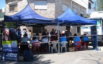 Jornada socio sanitaria en el Barrio San Rafael