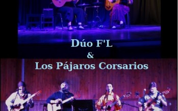 Pájaros Corsarios junto al Dúo F’L en Recoleta
