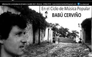 Babú Cerviño en el Martinelli