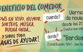 Evento cultural a beneficio del “Comedor que nunca nos falte”