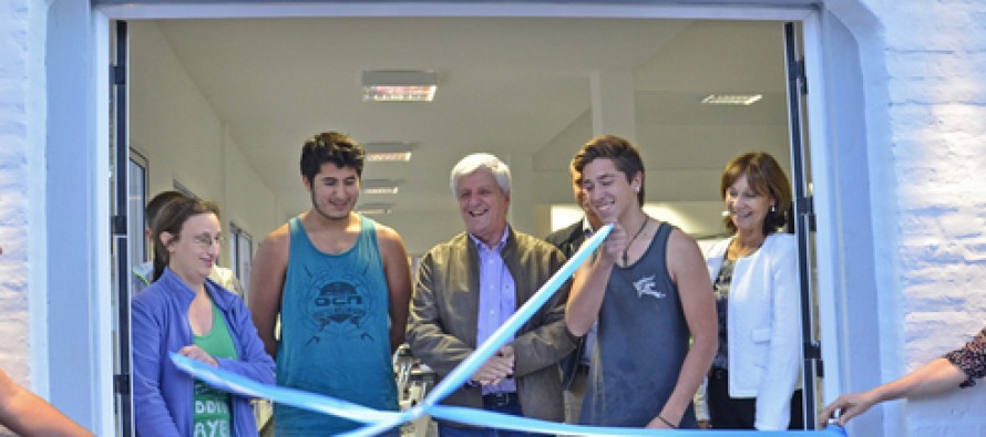 Luis Andreotti inauguró el nuevo gimnasio del Polideportivo N° 3