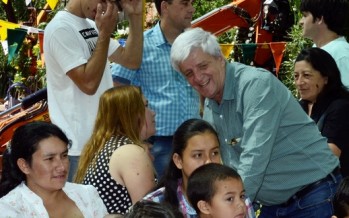Luis Andreotti celebró las Fiestas Patronales de Santa Teresita en el Delta