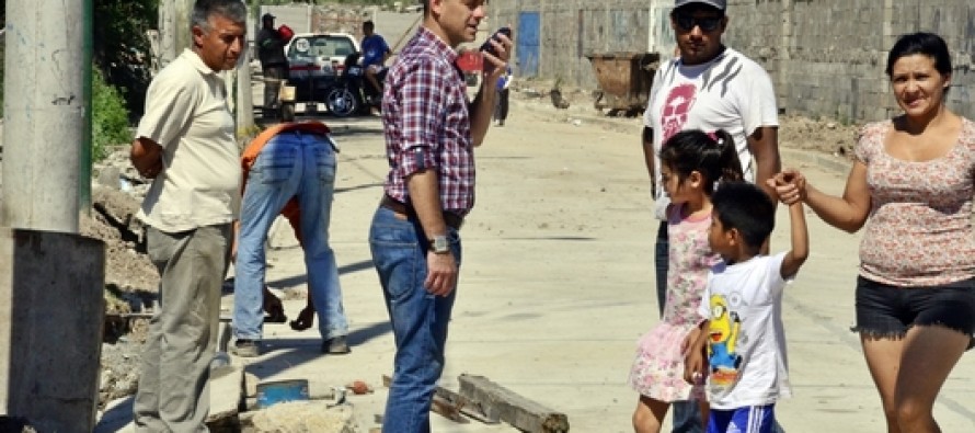 Avanza la urbanización del barrio San Jorge