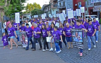 Sandra Mihanovich cerró la caminata «Unidos por la No Violencia