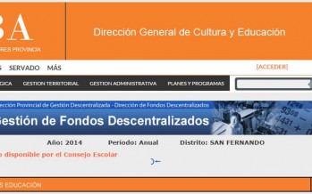 ¿Por qué no se puede acceder a los informes de gestión de fondos del Consejo Escolar?