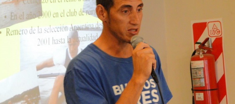 El campeón argentino de Remo brindó una charla en Virreyes