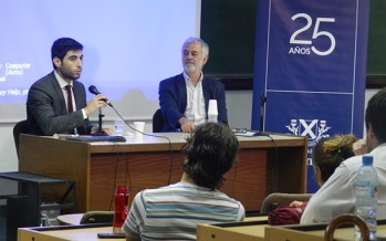 Facundo Moyano disertó en la Universidad de San Andrés: “La transición no va a ser fácil”