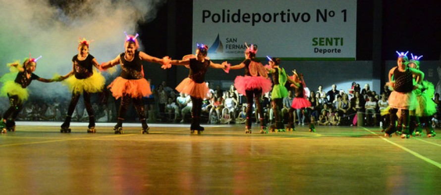 Se realizó la “Gala de Patín 2014” en el Polideportivo N° 1