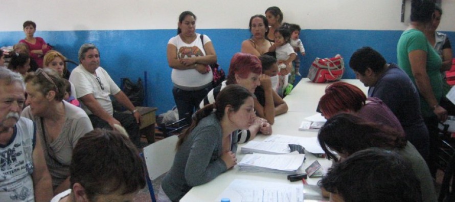 Operativo de ANSES en los barrios afectados por las inundaciones