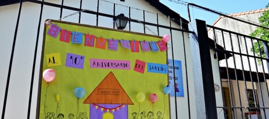 El Jardín N° 903 cumplió 40 años