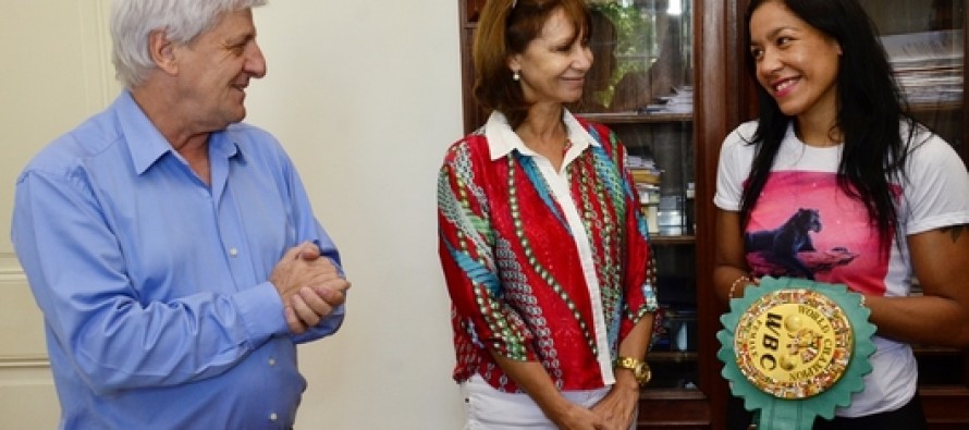 Luis Andreotti recibió a “La Pantera” Farías