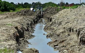 Amplían el Zanjón Fate y construyen un Reservorio anexo