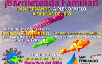 «Barrileteada Familiar» para festejar el Día de los Derechos del Niño