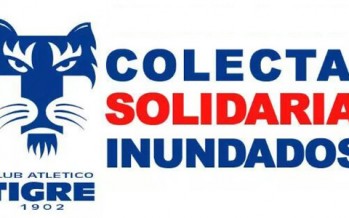 Tigre ayuda a los inundados