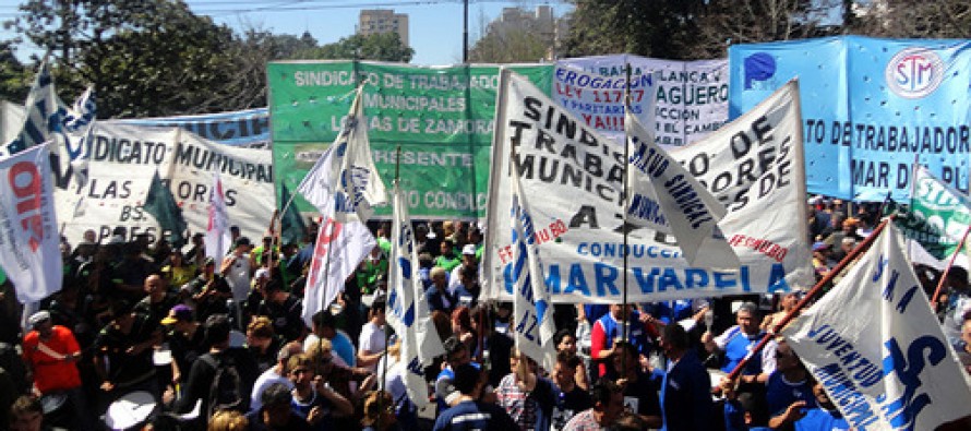 Municipales marcharán a la legislatura bonaerense