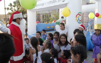 Papá Noel pasó por San Jorge
