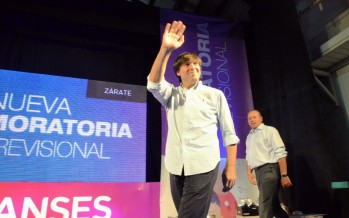 Diego Bossio estará entregando nuevas jubilaciones