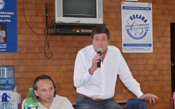 El espacio de Mariotto sale a la cancha en San Fernando