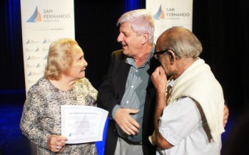 Andreotti entregó subsidios a entidades intermedias