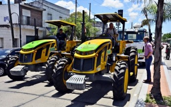 El Municipio incorporó un nuevo tractor de tracción integral